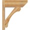 Ekena Millwork Legacy Slat Rough Sawn Outlooker, Western Red Cedar, 8"W x 22"D x 26"H OUT08X22X26LEC06RWR - alternate 3